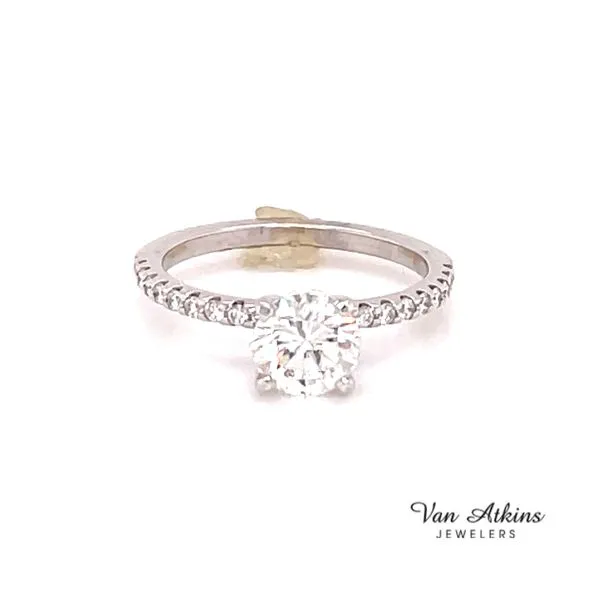 1.04 Carat Round Cut Diamond Ring Van Atkins Jewelers New Albany, MS