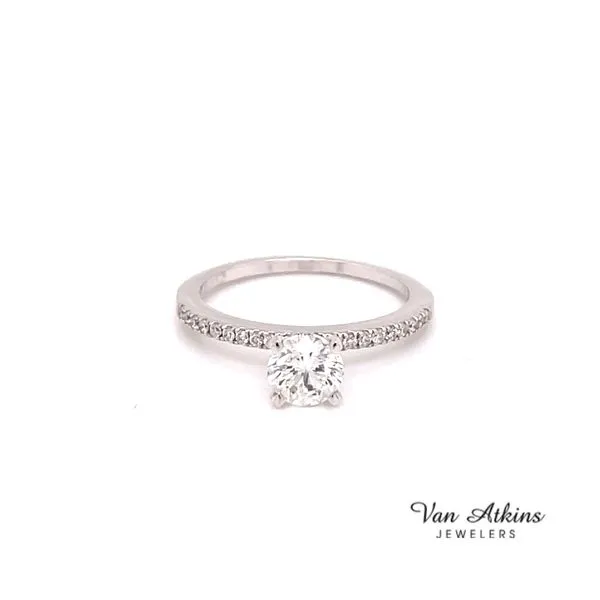0.67 Carat Round Cut Diamond Ring Image 3 Van Atkins Jewelers New Albany, MS