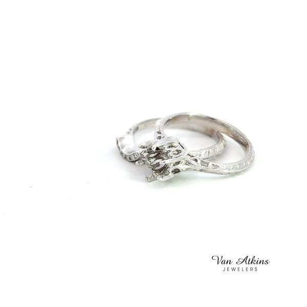 0.08 Carat Semi Mount Set Image 3 Van Atkins Jewelers New Albany, MS