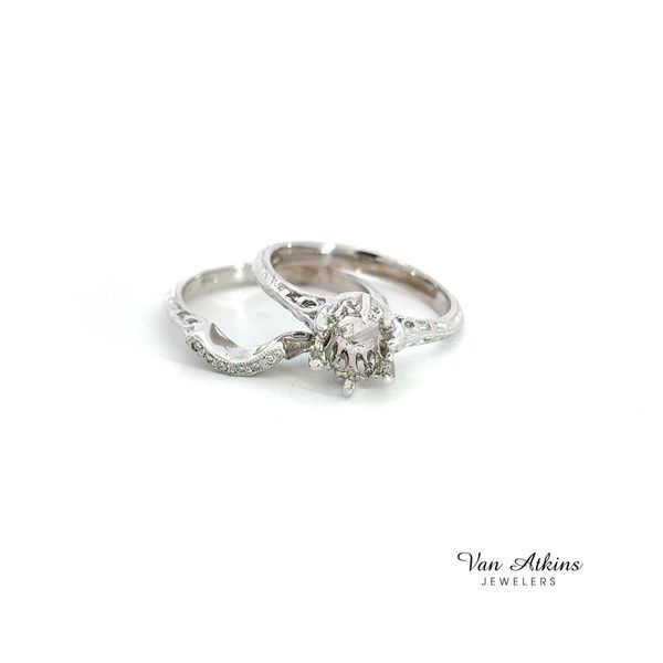 0.08 Carat Semi Mount Set Image 4 Van Atkins Jewelers New Albany, MS