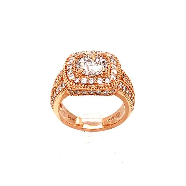 1.91 Carat Round Cut Diamond Ring Image 2 Van Atkins Jewelers New Albany, MS
