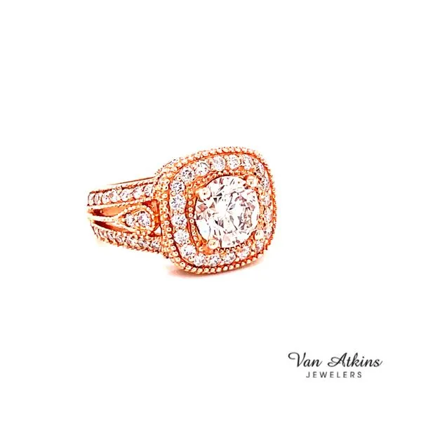 1.91 Carat Round Cut Diamond Ring Image 4 Van Atkins Jewelers New Albany, MS