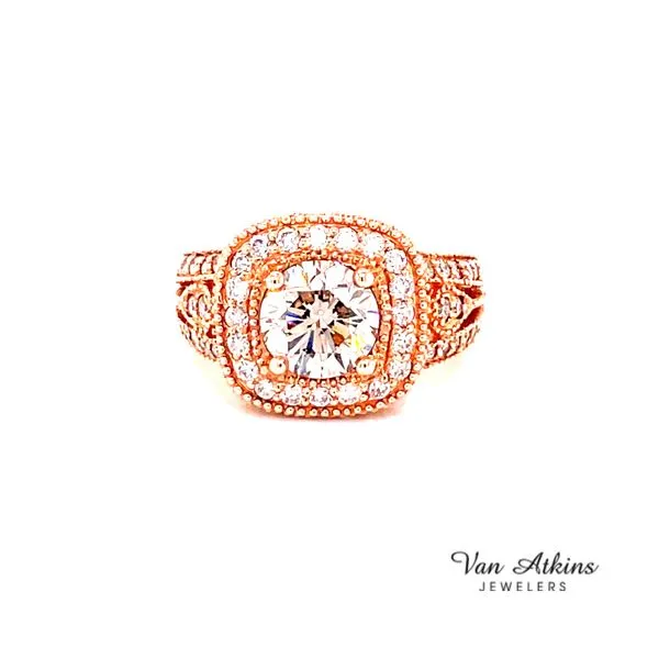 1.91 Carat Round Cut Diamond Ring Van Atkins Jewelers New Albany, MS