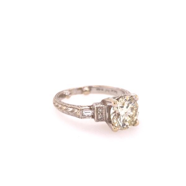 1.65 Carat RBC Cut Diamond Ring Image 2 Van Atkins Jewelers New Albany, MS