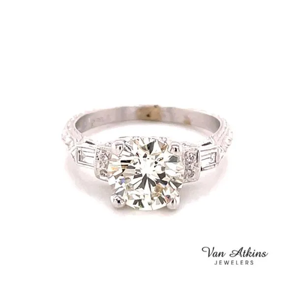 1.65 Carat RBC Cut Diamond Ring Van Atkins Jewelers New Albany, MS