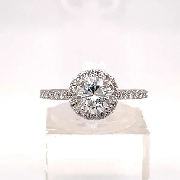 1.05 Carat Round Cut Diamond Ring Image 2 Van Atkins Jewelers New Albany, MS