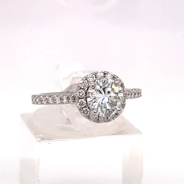 1.05 Carat Round Cut Diamond Ring Image 3 Van Atkins Jewelers New Albany, MS