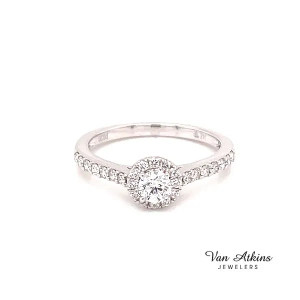 0.25 Carat Round Cut Diamond Ring Van Atkins Jewelers New Albany, MS
