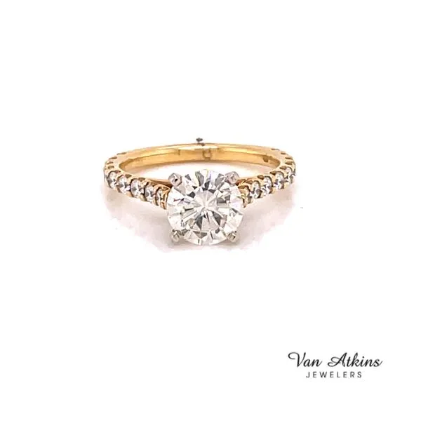 1.50 Carat Round Cut Diamond Ring Van Atkins Jewelers New Albany, MS