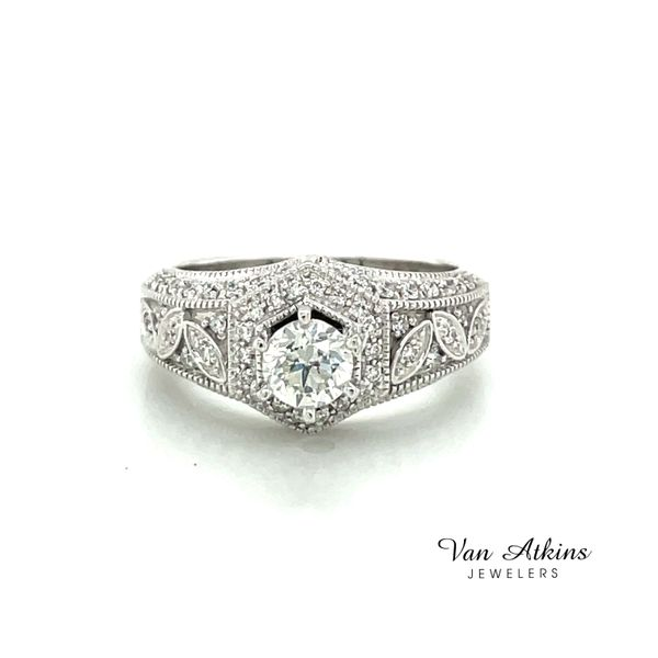 0.54 Carat RBC Cut Diamond Ring Van Atkins Jewelers New Albany, MS