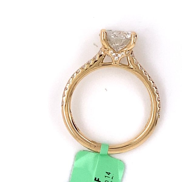 2.50 Carat Round Brilliant Cut Diamond Ring Image 3 Van Atkins Jewelers New Albany, MS