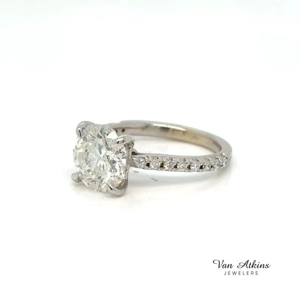 2.43 Carat Round Brilliant Cut Diamond Ring Image 3 Van Atkins Jewelers New Albany, MS