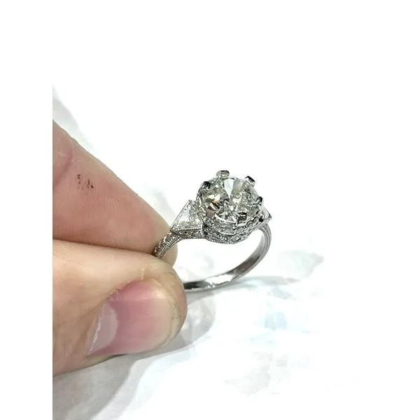 Diamond Ring Euro Van Atkins Jewelers New Albany, MS