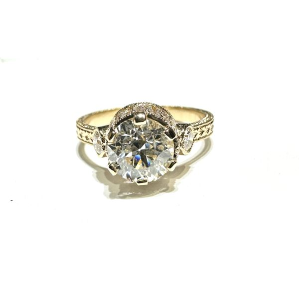 1.50 Carat Diamond Rings European Image 2 Van Atkins Jewelers New Albany, MS