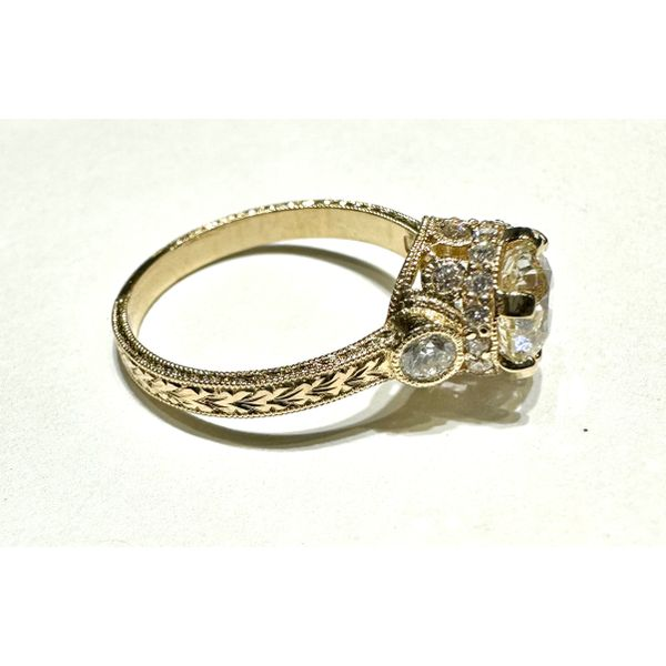 1.50 Carat Diamond Rings European Van Atkins Jewelers New Albany, MS