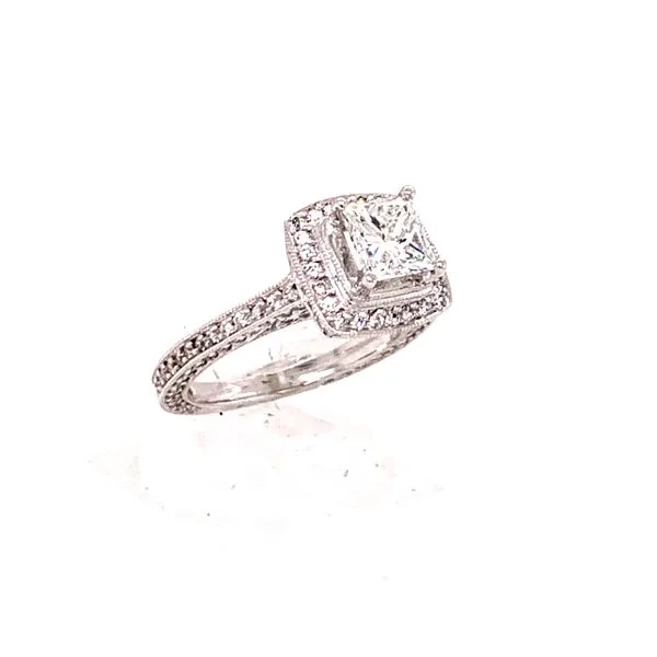 Diamond Rings Princess Image 3 Van Atkins Jewelers New Albany, MS