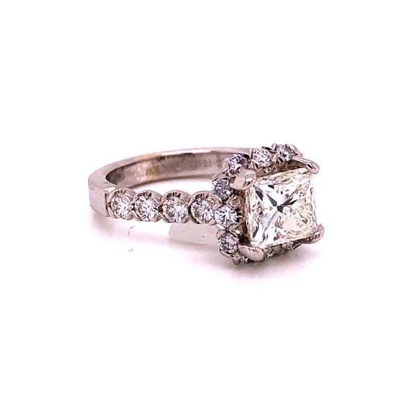 Diamond Rings Princess Image 2 Van Atkins Jewelers New Albany, MS