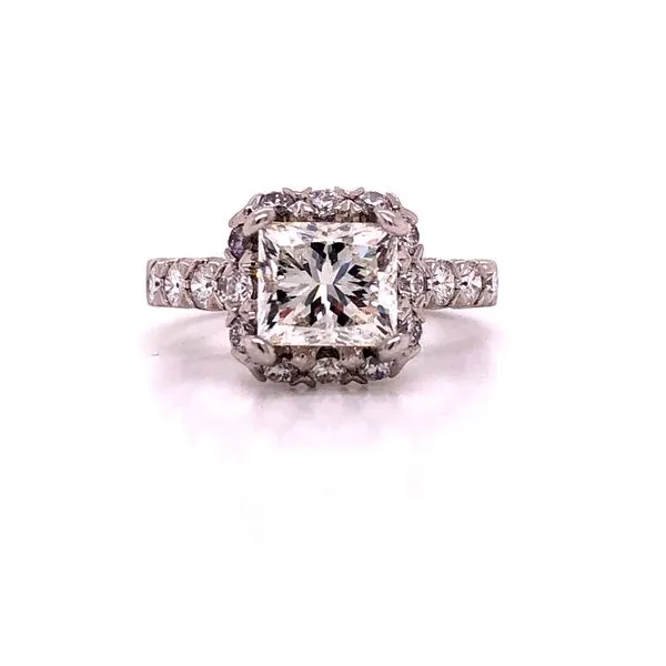 2.01 Carat Princess Cut Diamond Van Atkins Jewelers New Albany, MS
