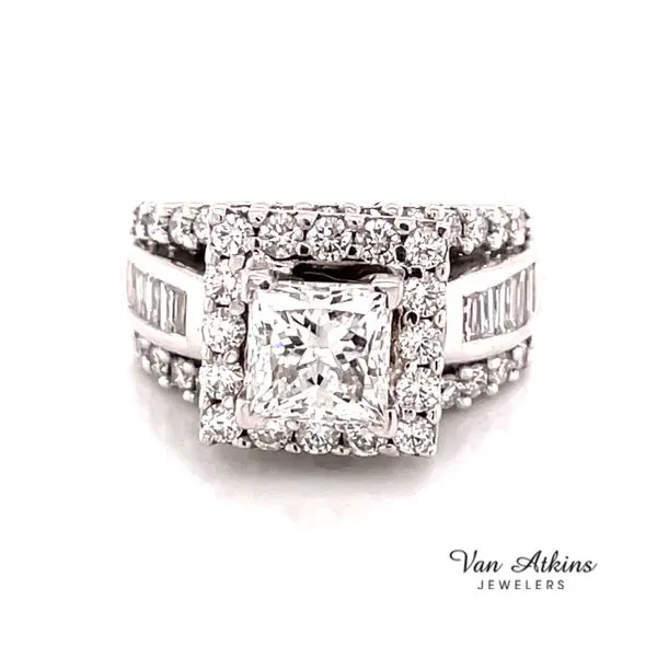 1.51 Carat Diamond Rings Princess Van Atkins Jewelers New Albany, MS