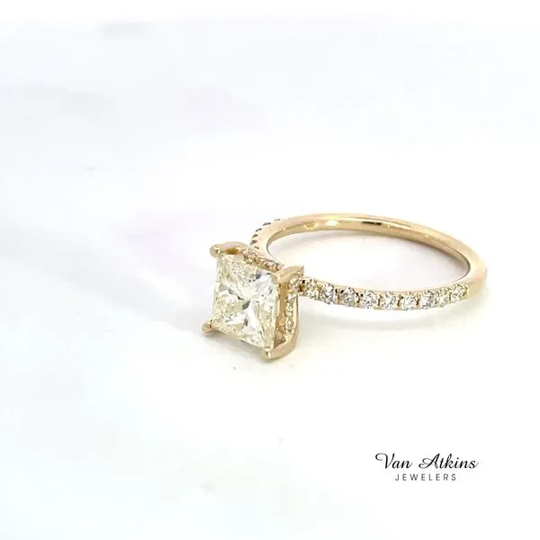 1.88 Carat Diamond Ring Princess Image 3 Van Atkins Jewelers New Albany, MS