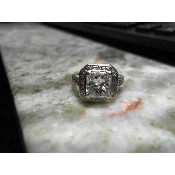 Diamond Rings Princess 002-103-2000016 14KW - Princess, Van Atkins  Jewelers