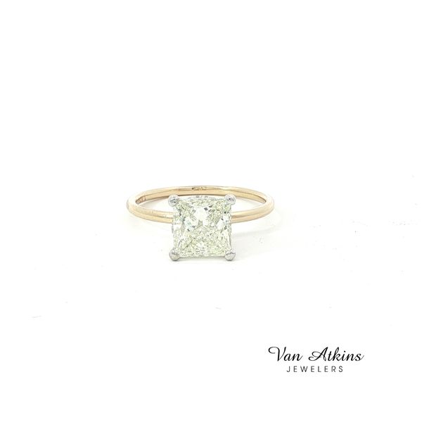 1.86 Carat Diamond Rings Princess Van Atkins Jewelers New Albany, MS