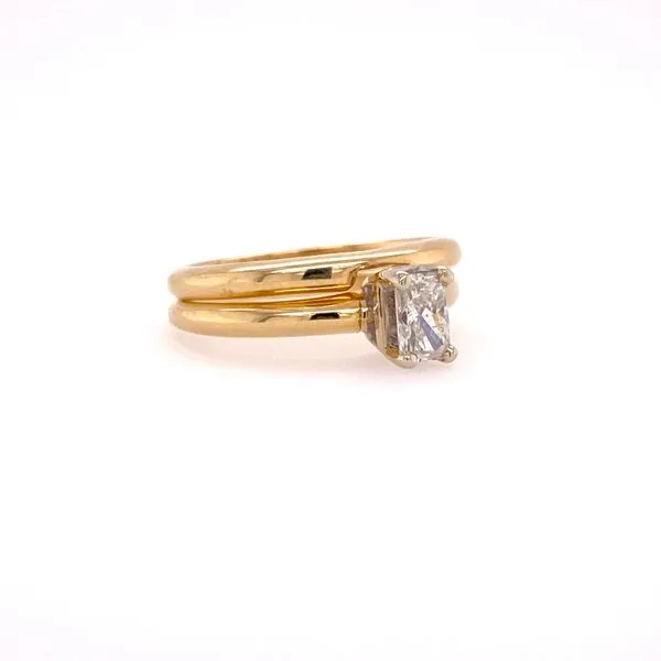 Diamond Ring Radiant Image 3 Van Atkins Jewelers New Albany, MS