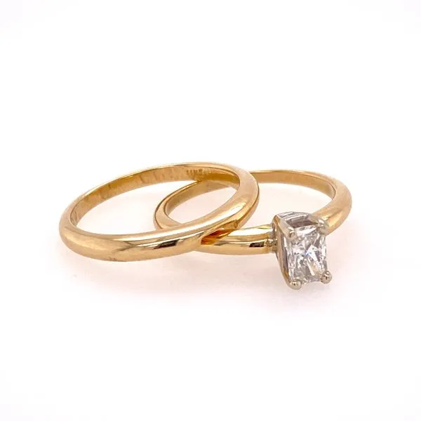 Diamond Ring Radiant Van Atkins Jewelers New Albany, MS