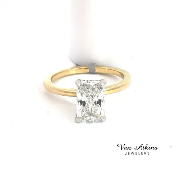 1.58 Carat Diamond Rings Radiant 