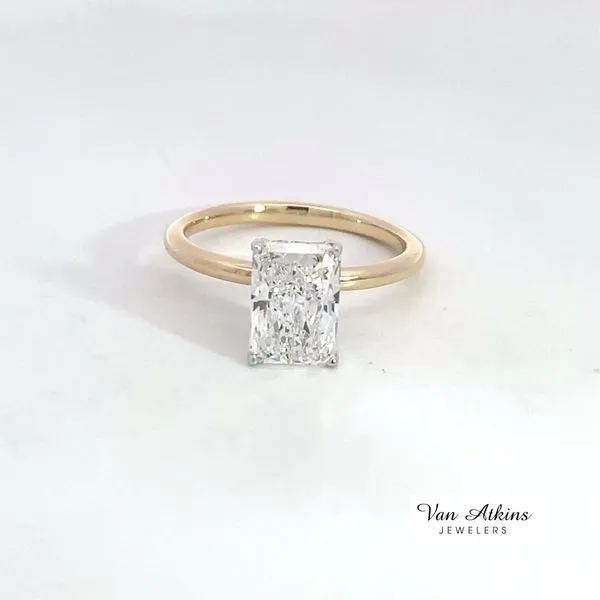 2.07 carat Lab Radiant Cut Honey Van Atkins Jewelers New Albany, MS