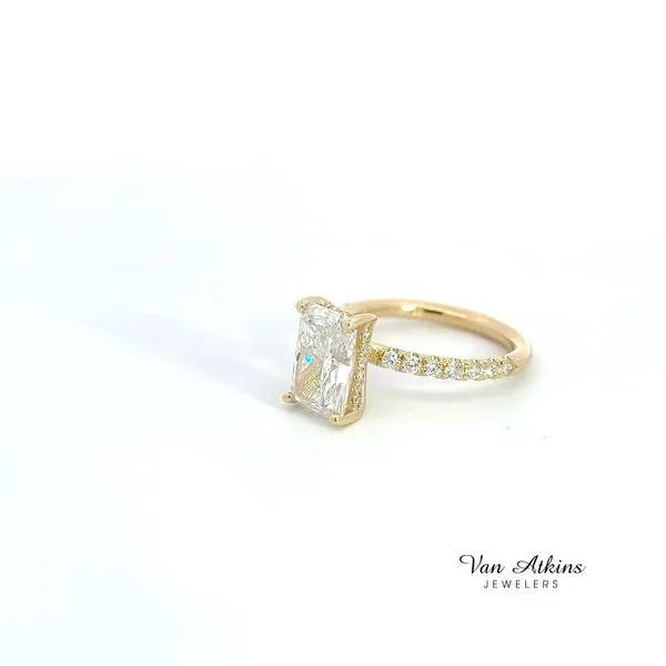3.62 Carat Diamond Rings Radiant 