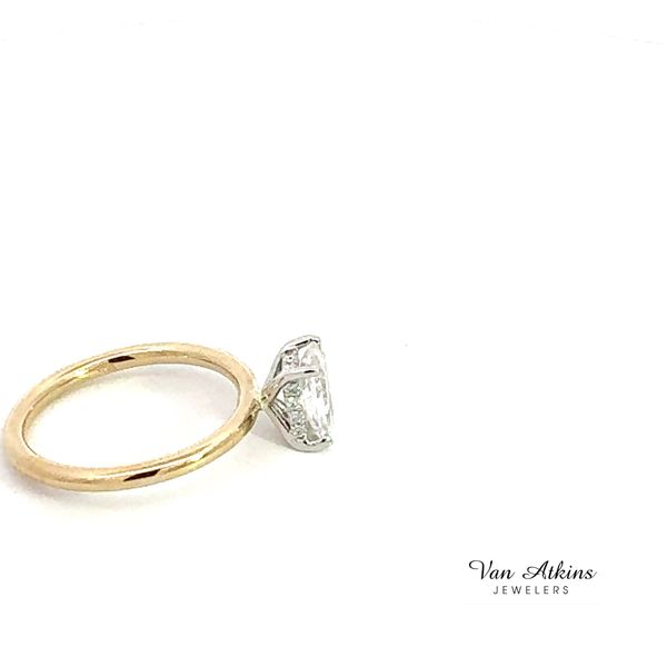 1.12 Carat Lab Grown Diamond Ring Radiant 