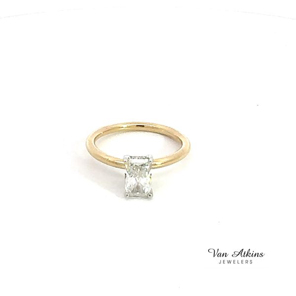 1.12 Carat Lab Grown Diamond Ring Radiant 