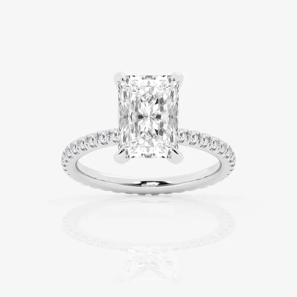 Diamond Ring Radiant Van Atkins Jewelers New Albany, MS