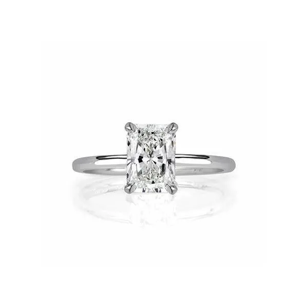 Diamond Ring Radiant Van Atkins Jewelers New Albany, MS