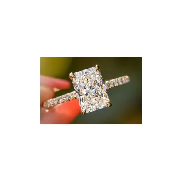 2.28 Carat Diamond Ring Radiant Van Atkins Jewelers New Albany, MS