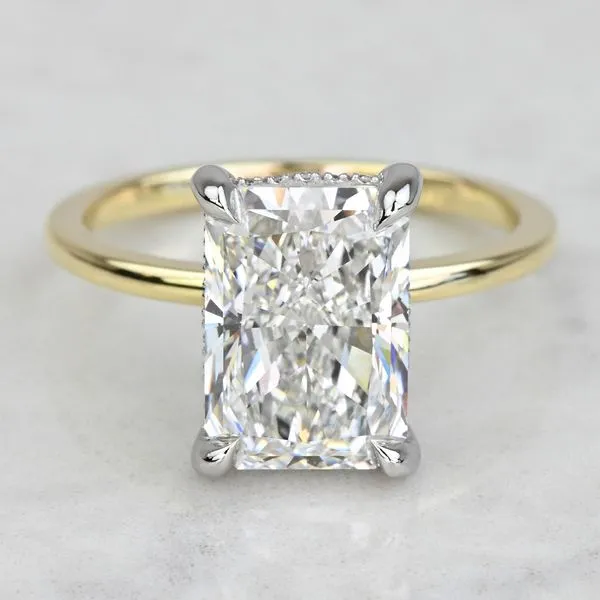 Diamond Ring Radiant Van Atkins Jewelers New Albany, MS