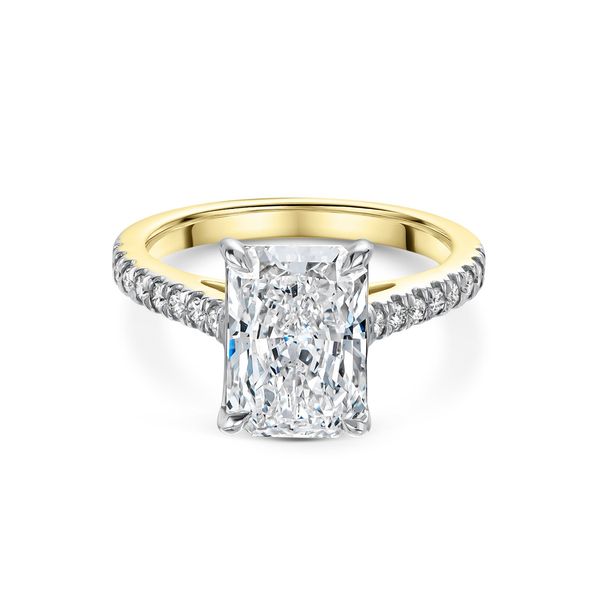 Diamond Ring Radiant Van Atkins Jewelers New Albany, MS