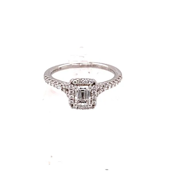 Diamond Ring Emerald Van Atkins Jewelers New Albany, MS