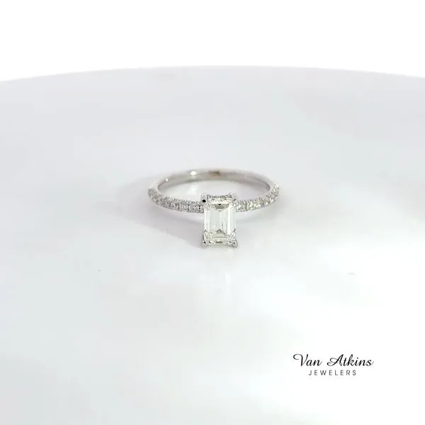 1.01 Carat Honey Lab Diamond Rings Emerald Van Atkins Jewelers New Albany, MS