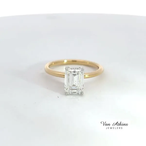 2.06 carat Lab Emerald cut Honey Image 2 Van Atkins Jewelers New Albany, MS