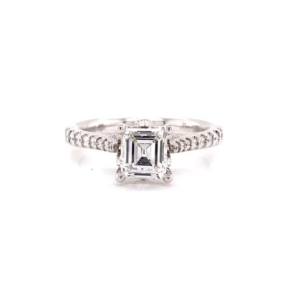 Diamond Ring Emerald Van Atkins Jewelers New Albany, MS