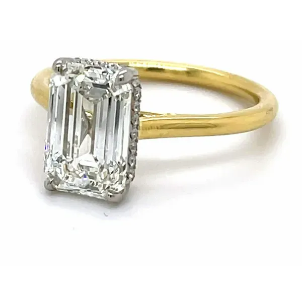 Diamond Ring Emerald Van Atkins Jewelers New Albany, MS