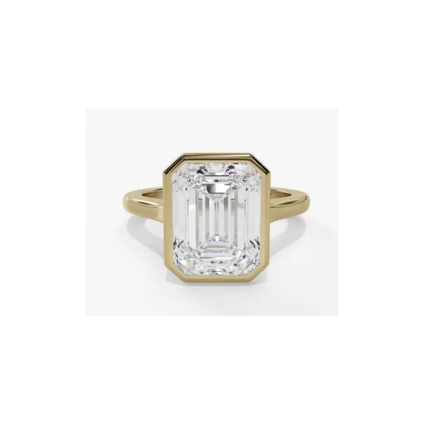 2.02 Carat Diamond Rings Emerald Van Atkins Jewelers New Albany, MS