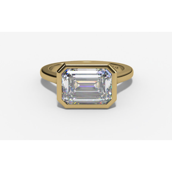 Diamond Ring Emerald Van Atkins Jewelers New Albany, MS