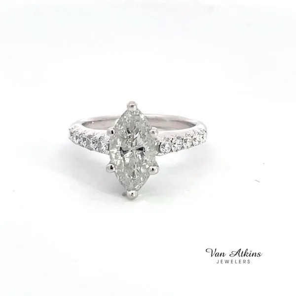 2.20 Carat Diamond Rings Marquise Image 3 Van Atkins Jewelers New Albany, MS