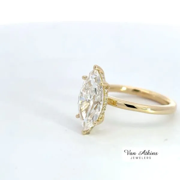 3.24 Carat Lab Grown Diamond Rings Marquise 