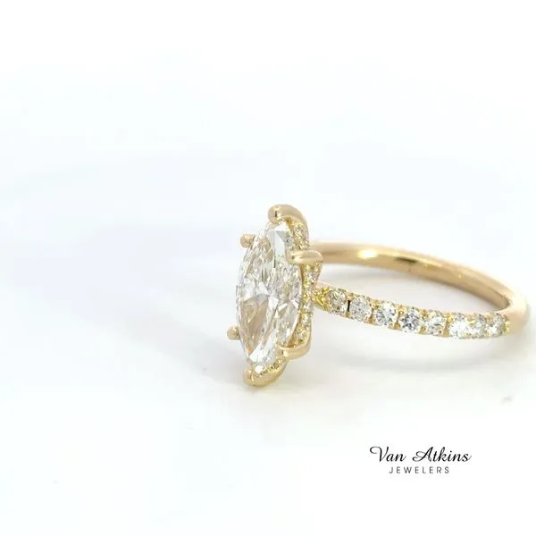 2.41 Carat Diamond Rings Marquise Image 3 Van Atkins Jewelers New Albany, MS