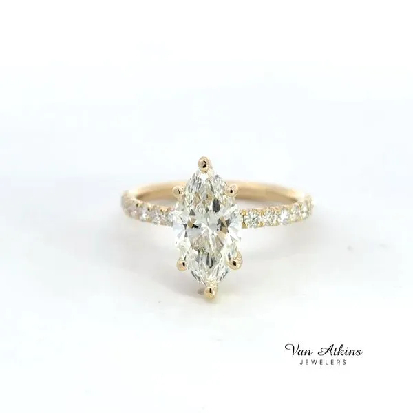 2.41 Carat Diamond Rings Marquise Image 4 Van Atkins Jewelers New Albany, MS