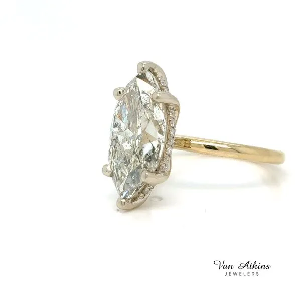 6.37 Carat Diamond Rings Marquise Image 2 Van Atkins Jewelers New Albany, MS